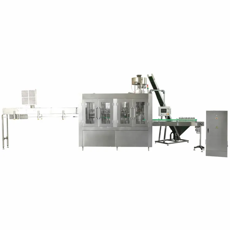 Full Set Complete PET Plastic Small Bottle Drinking Mineral Water Bottling Production Line Equipment From