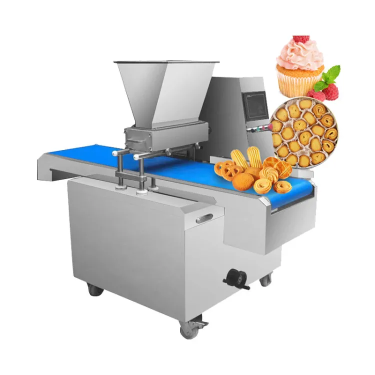 Automatic Small Biscuit Cookie Depositor Puff Pastry Making Machine
