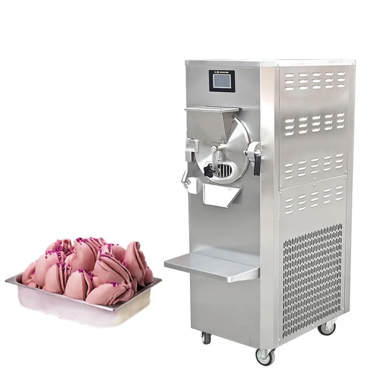 Brazilian Acai Freezer 90-120L/H Industrial Big Production Hard Ice Cream Machine / Batch Freezer / Gelato Machine