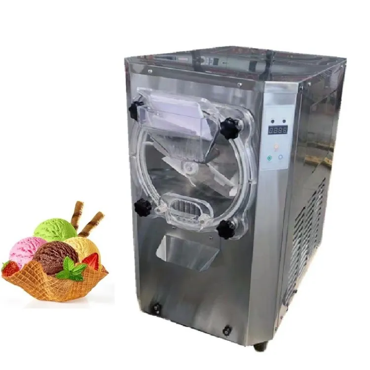Commercial Hard Ice Cream Machine/Batch Freezer/Gelato Machine with Milk & Water Raw Material Energy Saving High Efficiency
