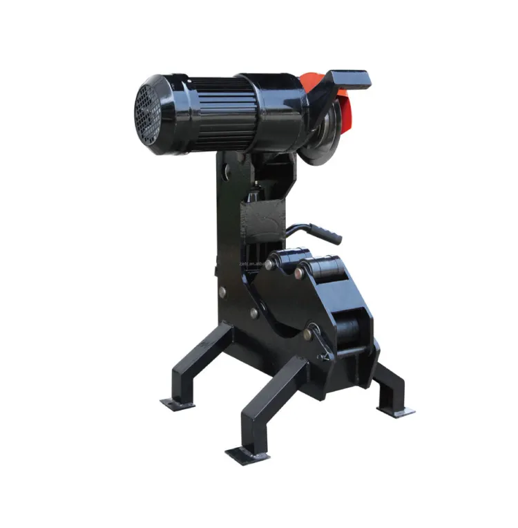 Custom 23r/min Electrical 550w Pipe Grooving Machine