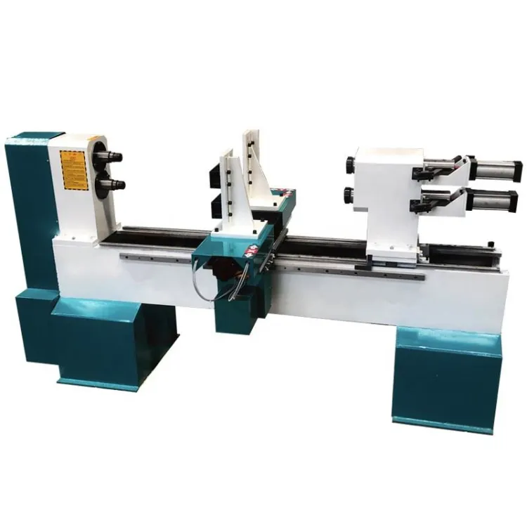 Automatic Deluxe Wood Lathe with Stepper Motor and Heavy Cast Iron Bed Eco-Friendly PT1530
