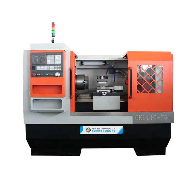 CK6140 CNC Turning Milling Machine CNC Controller 308V/220V Power CNC Lathe Machine With Manual Tailstock