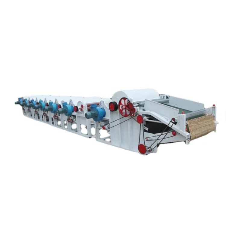 Waste Fabric Cotton Recycling Opening Machine and Cleaning Machine for Textile Recycling Machine