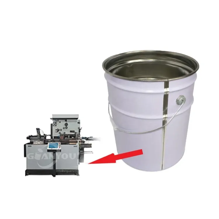 20L Tin Can Making Machine Turkey Automatic Pail Production Line