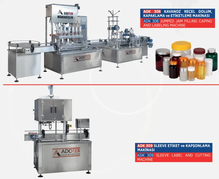 Automatic Liquid Filling Machine PLC | Touch Screen Display | Turkish Made | SS304/SS316 | Anti-Drip Nozzle System |