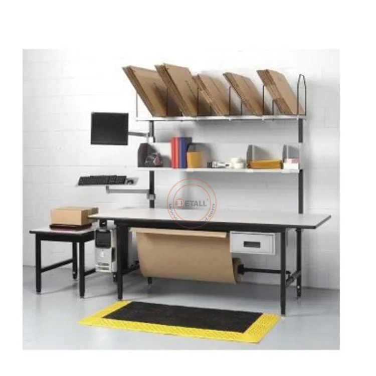 Competitive Pricing Industrial Packing Table with Modular Assembly & Roller Line Integration