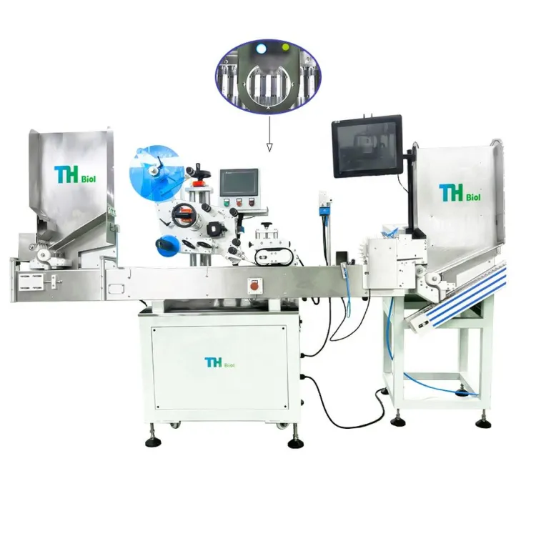 Automatic Blood Collection Tube Sticker Labeling Machine Production Line Labeling Machine
