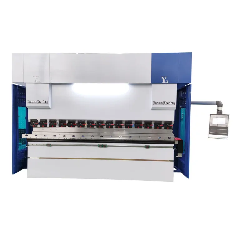 DA53T 100t 3200mm CNC Press Brake Automatic Electro-Hydraulic Steel Sheet Metal Bending Control System Stainless Steel Processed