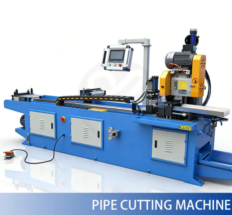 Precision Metal Tube Processing Cutter Round Steel Pipe CNC Pipe Cutting Machine