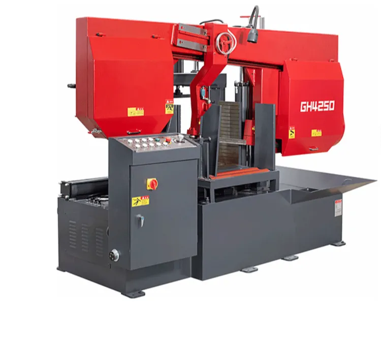 Hydraulic Lifting Tension Sawing Machine High-Precision Technology Band Saw Featuring Core Motor Engine Gear