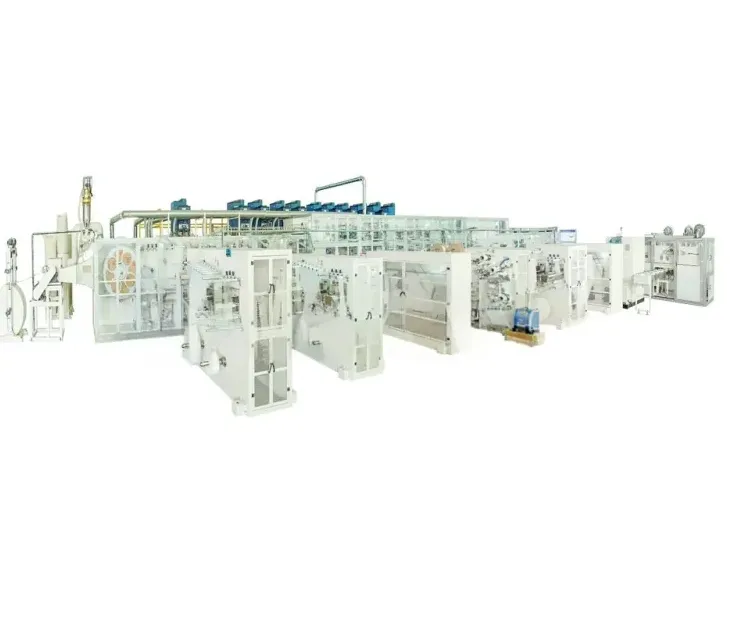 Full Automatic Baby Diaper Machine Production Line for Manufacturing Plant High Capacity 500pcs/min