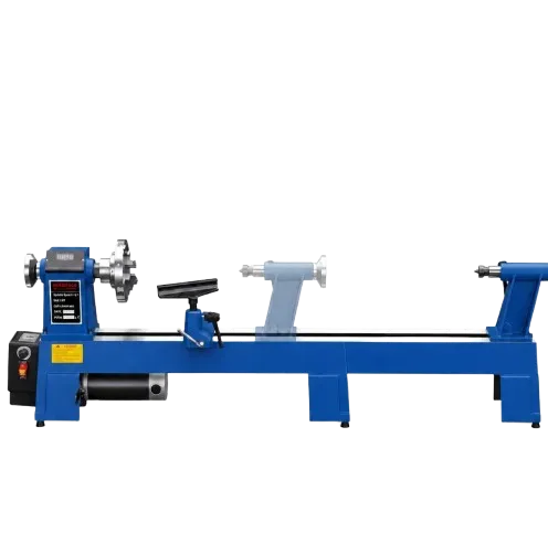 MT 1218VD Wood Lathe 900W Stepless 300-3800RPM Digital Display Benchtop Woodturning Machine CE 450mm 1000mm Extension