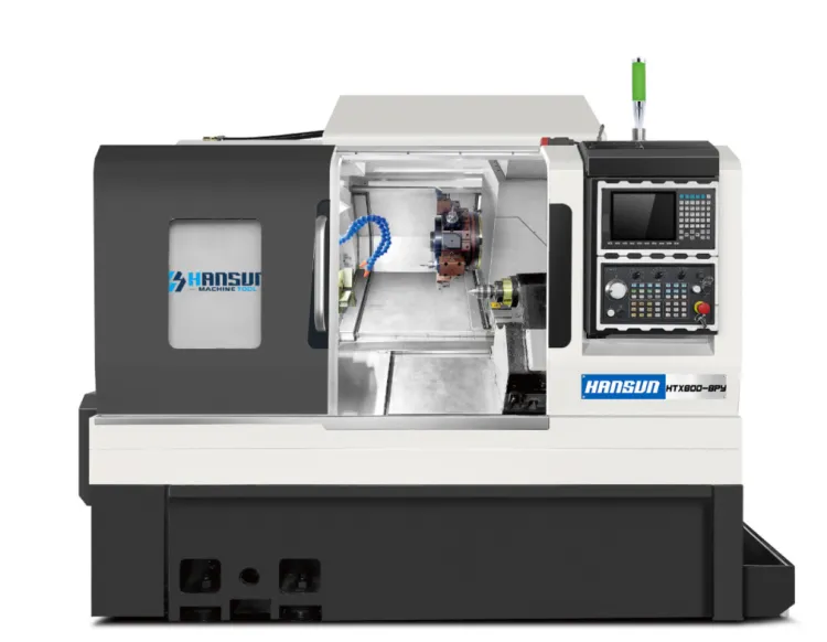 HS HX800-8PY 5-Axis Titanium Alloy CNC Lathe Machine Mill for Aircraft Engine Compressors