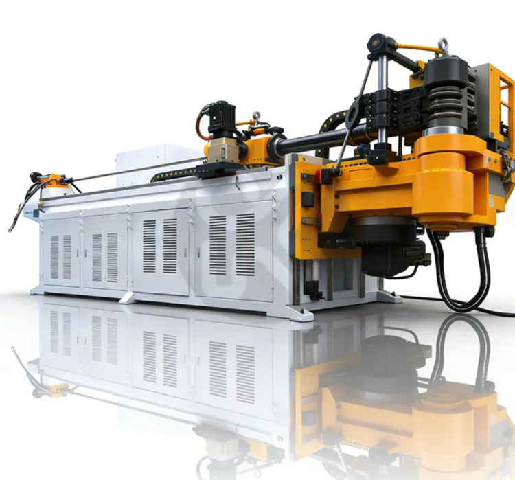 High Efficiency Building Guardrail Pipe Bending Machine CNC Iron Round Pipe Tube Bending Machine