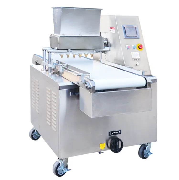 Commercial High Productivity Automatic Cookie Making Machine with Fruit Nut Compatibility 220/380V for Small Food Factories