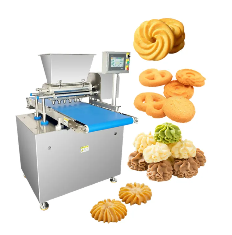 Stably Cookie Machine Adopting Precision Machining Biscuits Automatic Mini Cookie Making Machine