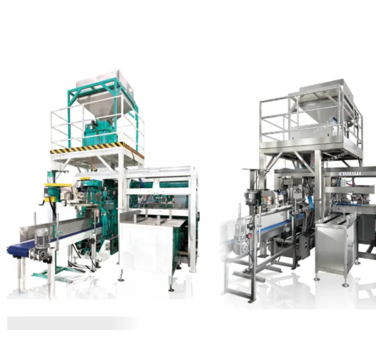 Fully Automatic Quantitative Bulk Filling Packaging Line Is Suitable for High-speed Industrial Powders Featuring Stainless Steel