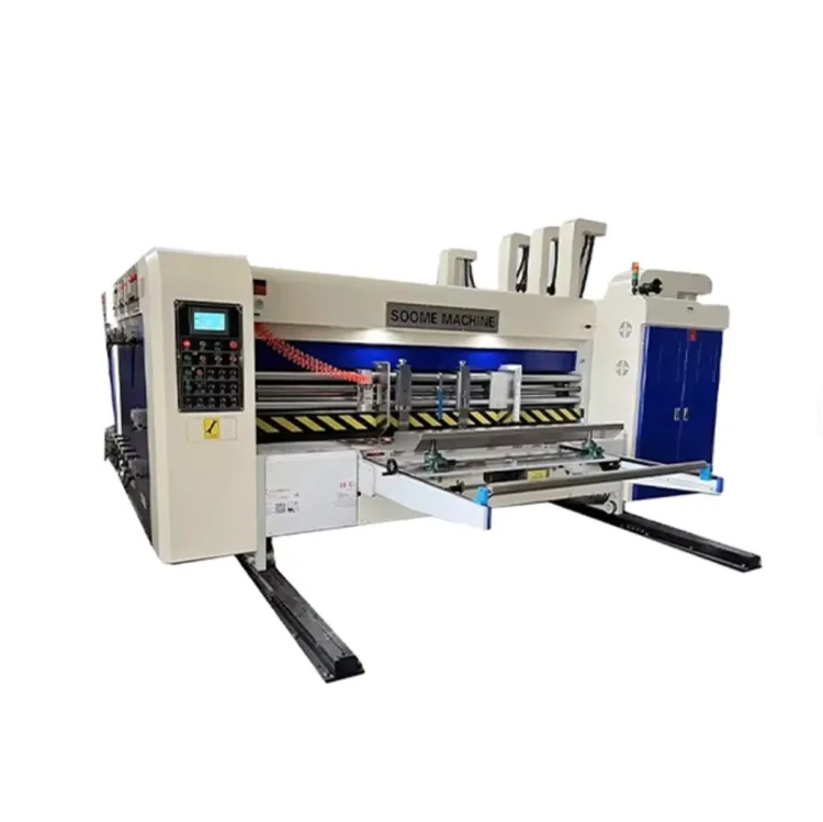 Fully Automatic Printing Folding Gluering Production Line Cartoon Box Printing Machine