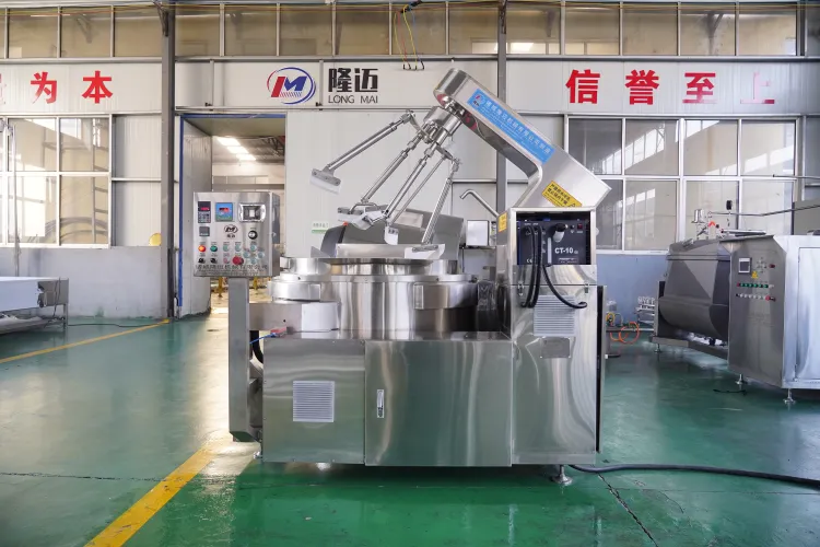 1000L PLC Automatic Double-Planetary Electric Induction Cooking Mixer