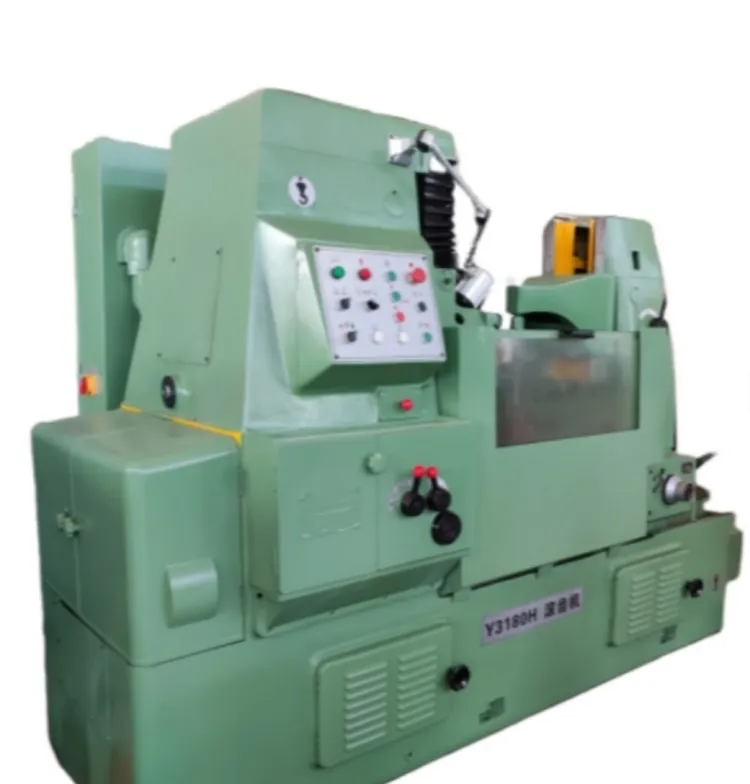 High Efficiency Manual CNC Y3150 Vertical Cylindrical Gear Shaper Bevel Turbine Gear Hobbing Machine 380V