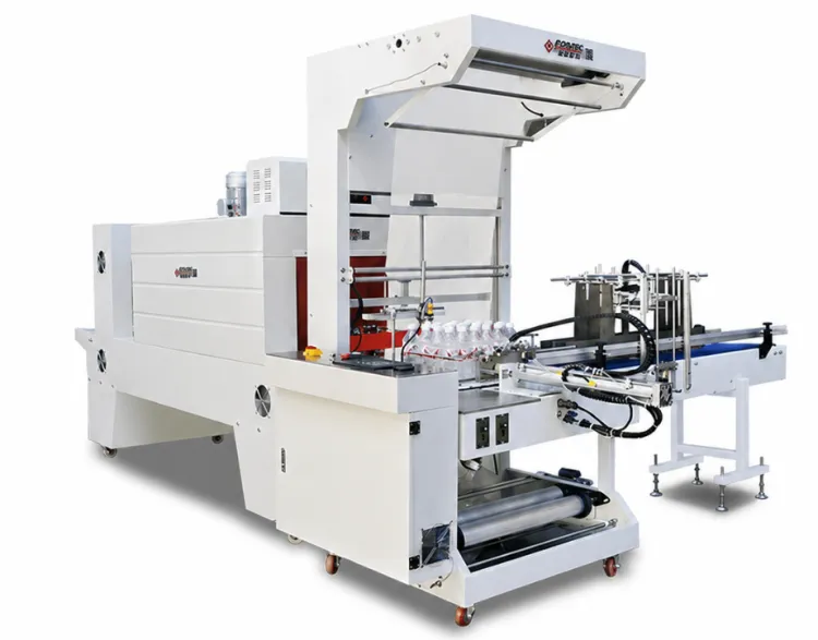 Automatic Shrink Wrapping Machine for Mineral Water Bottles Sleeve Type Film Packaging Machine with PE Film