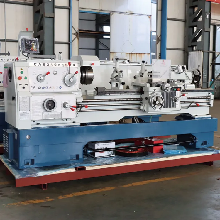 CA6240 Horizontal Metal Lathe Machine 3 Jaw Chuck CE ISO Certified Economical High-Accuracy Machining