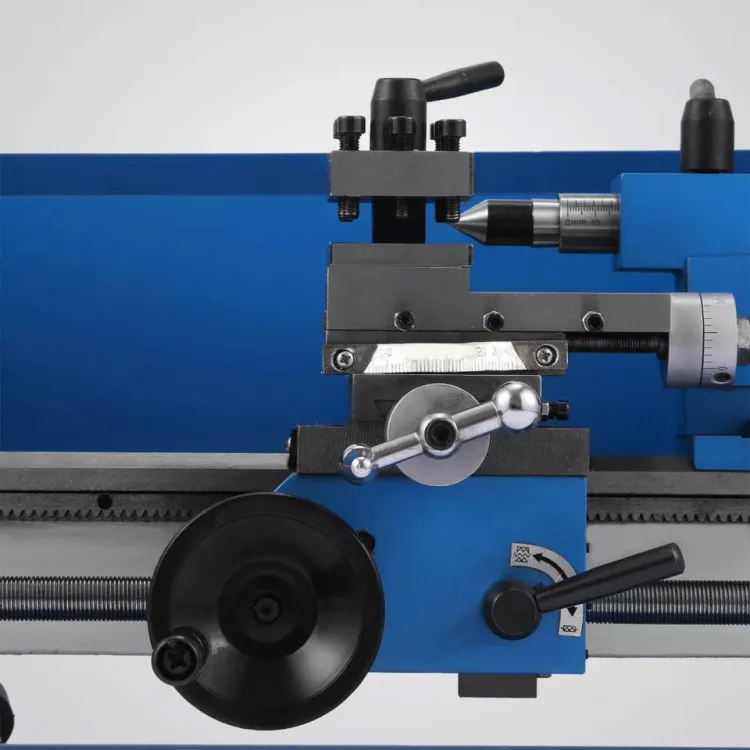 Lathe Turning Machine Benchtop Lathe 550W Mini Metal Lathe Machine