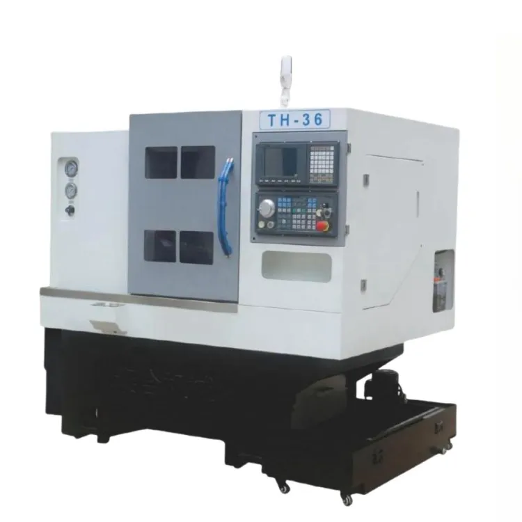 Precision Mini CNC Lathe Machine From Small Slant Bed Turning for Swiss Type Lathe Mini Turning Center