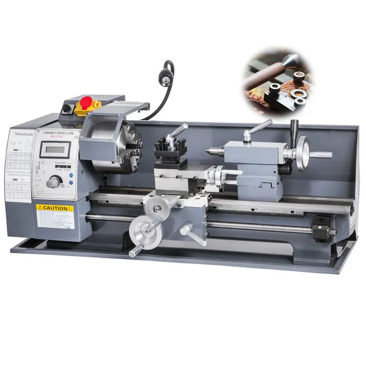 8" X 16" Variable-speed Metal Lathe with Accessory Kits Small Lathe Wm210v Small Lathe