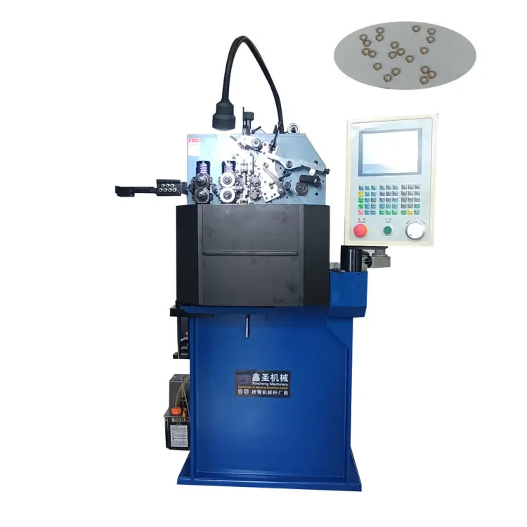 High Precision 2 Axis Steel Mini O Ring Circle Seal Ring Bending Making CNC Machine Automatic for Wire Diameter 0.4-1.2mm