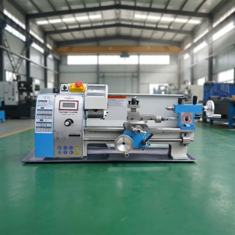 Household Micro Wear Resistant Brushless Manual Metal Lathes with All Metal Gears and Accessories for