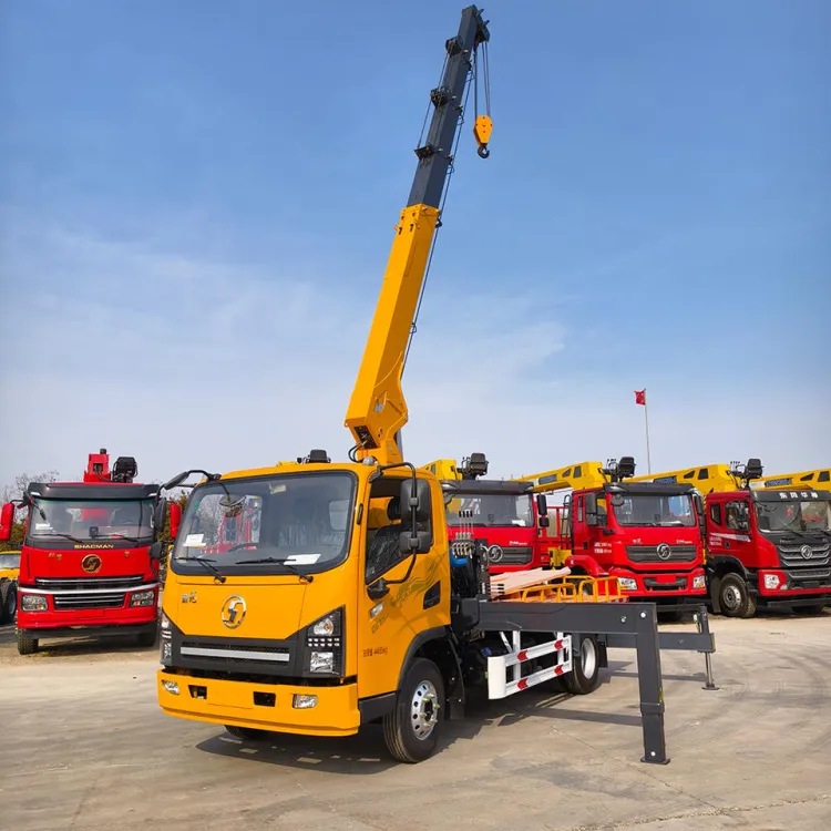 Mobile Rough Terrain Crane Truck Rugged All-Wheel Drive Truck Mounted Crane