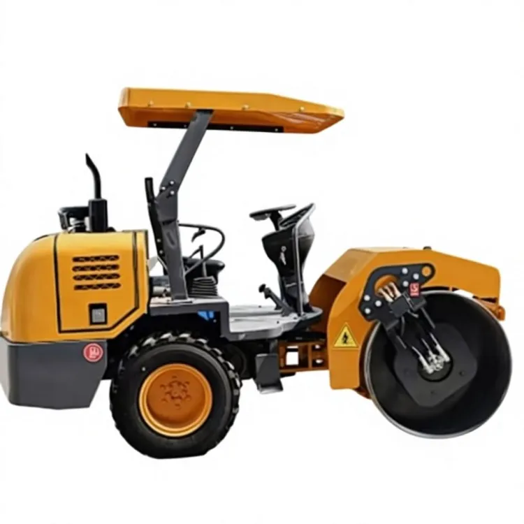 Full Hydraulic Road Roller 1ton-10ton Single Drum Construction Machinery Mini Road Roller for Asphalt Road Compaction