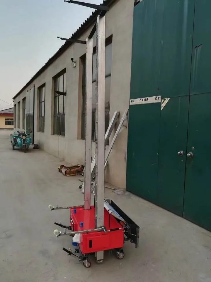 Electric Wall Plastering Machine - Adjustable Thickness for Building Construction Projects