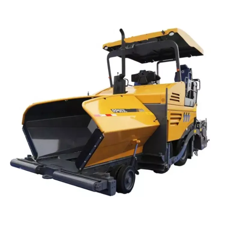 6M Small Brand Wheeled Asphalt Paver RP605 Machine Multifunctional Road Paver