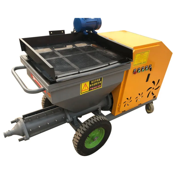 Reliable Mortar Spraying Machine Model PZ5 Designed for Dry Shotcrete Tasks with Strong Conveying Power and Simple Maintenance