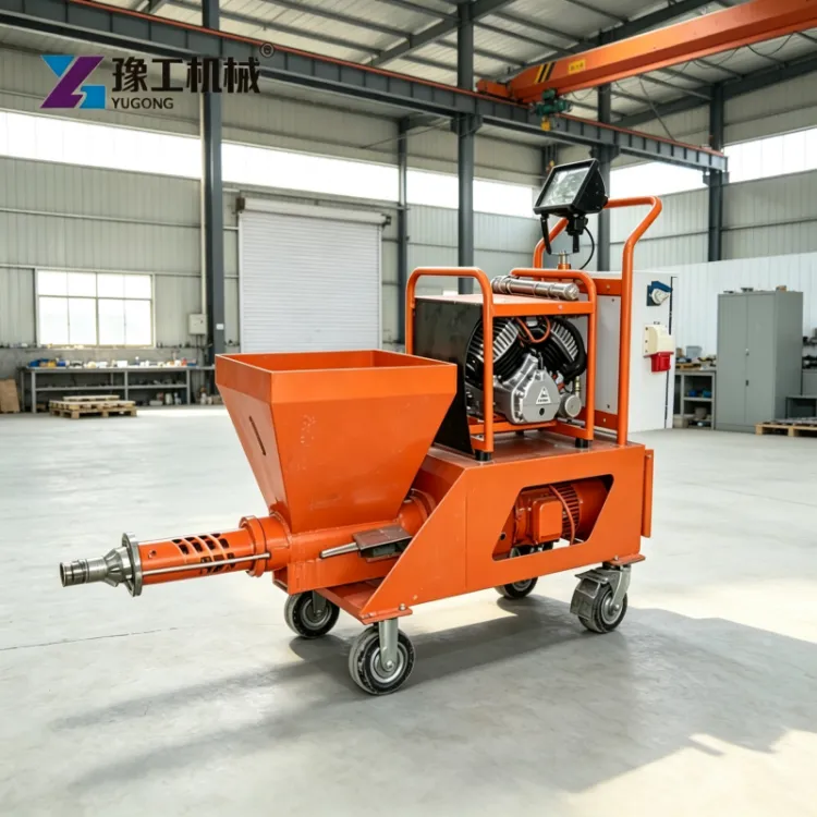 Wall Putty Rendering Spray Machine Competitive for Home Renovation and Decor Work
