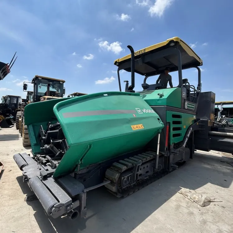 Excellent Used VOGELE 1800-3L Concrete Asphalt Paver Machine Low Working Hours Heavy Road Paving Equipment