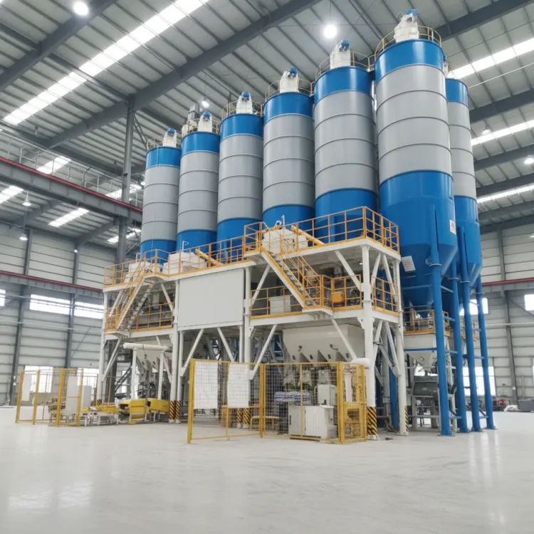 Fully Automatic 20t/h Dry Mix Gypsum Mortar Production Line