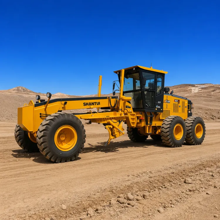 Shantui SG27 Motor Grader 270HP Heavy Duty Machine with Weichai Engine and Gearbox for Construction and Land Leveling