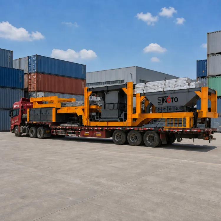 SINOTO YLB1500 Mobile Asphalt Mixing Plant 120t/h Engine Low Maintenance Cost