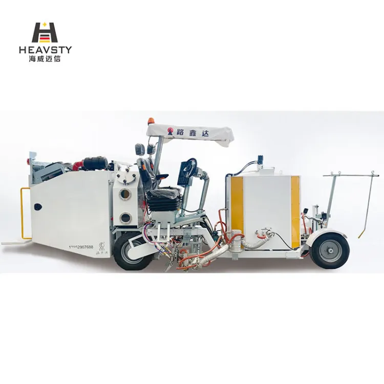 HW660 Fast Working Speed Thermoplastic Spray Road Marking Painting Machine for Highway