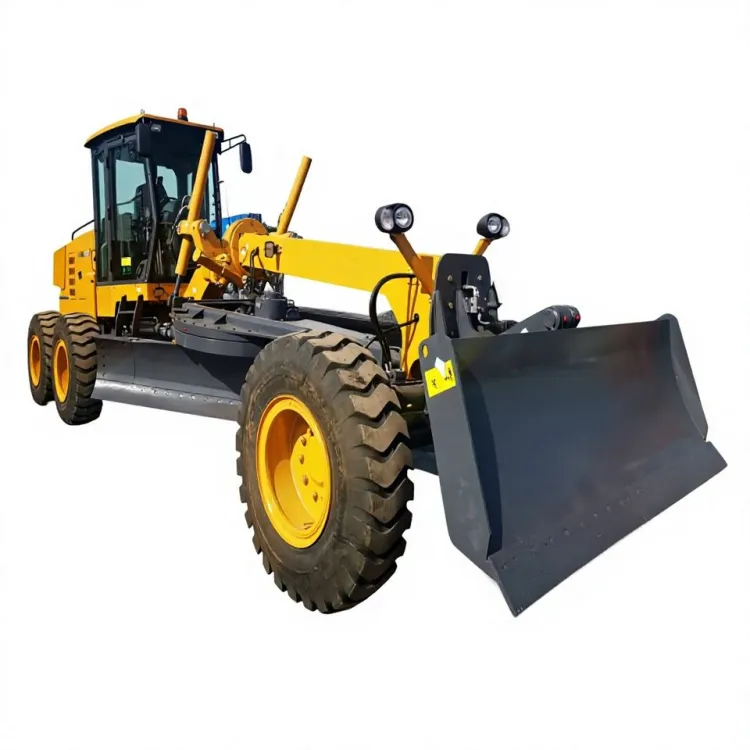 High-torque Road-building Machinery 215HP GR215 Motor Grader with 4270mm Working Blade for Highway Base Leveling Projects