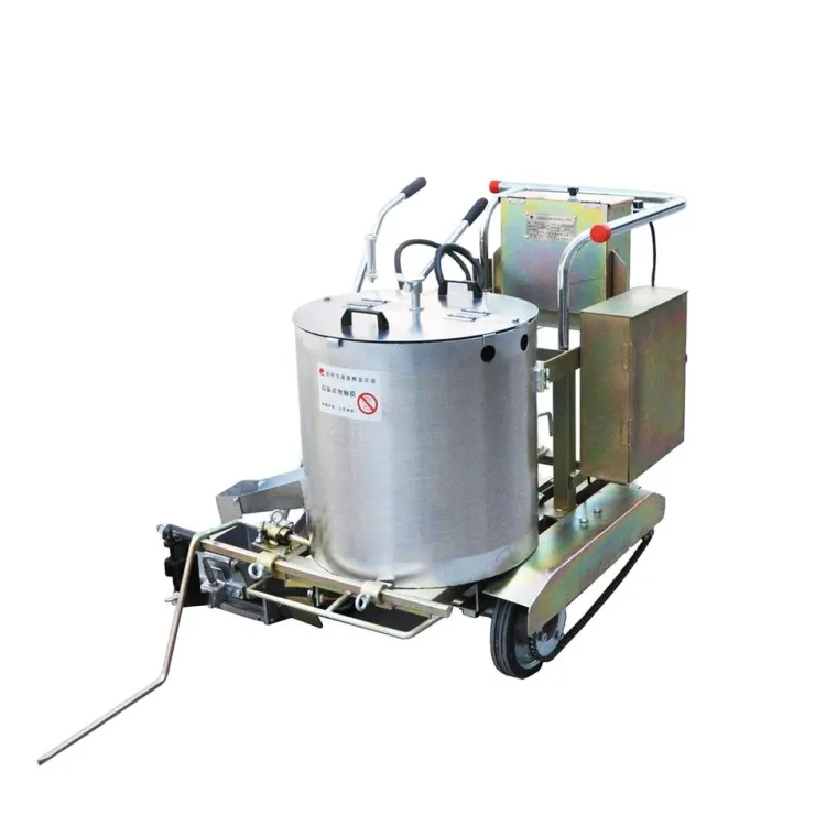 Electrical Automatic Melt Road Marking Machine Road Marking Paint Machinery