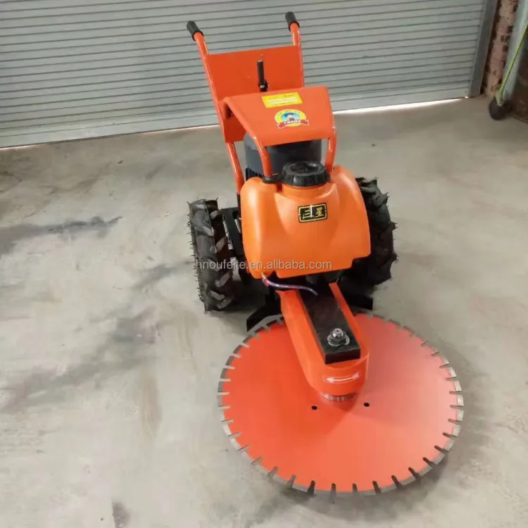 Concrete Cement Road Cutting Machine Small Hand Push Road Seam Cutting Machine