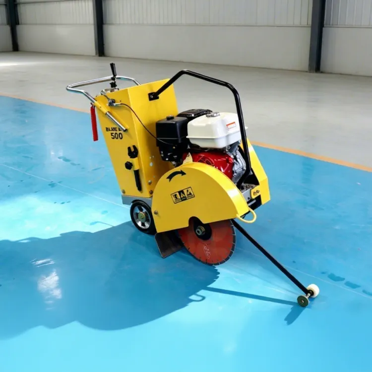 Electric Concrete Cement Pavement Cutter Square Fuel Gasoline Diesel Road Grooving and Slitting Machine Short Turning Radius