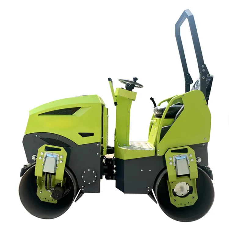 Construction Machinery 1ton 1.5ton 2ton 3Ton Diesel Gasoline Mini Compactor Road Roller Ride on Asphalt Roller with Double Drum