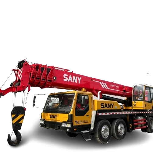 Used SANY 100 Ton Truck Crane 64m Main Boom Hydraulic Mobile Crane Heavy Duty Construction Machinery