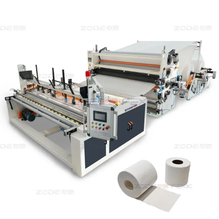 Automatic Toilet Tissue Paper Manufacturing Machine – Full Automatic Production Line